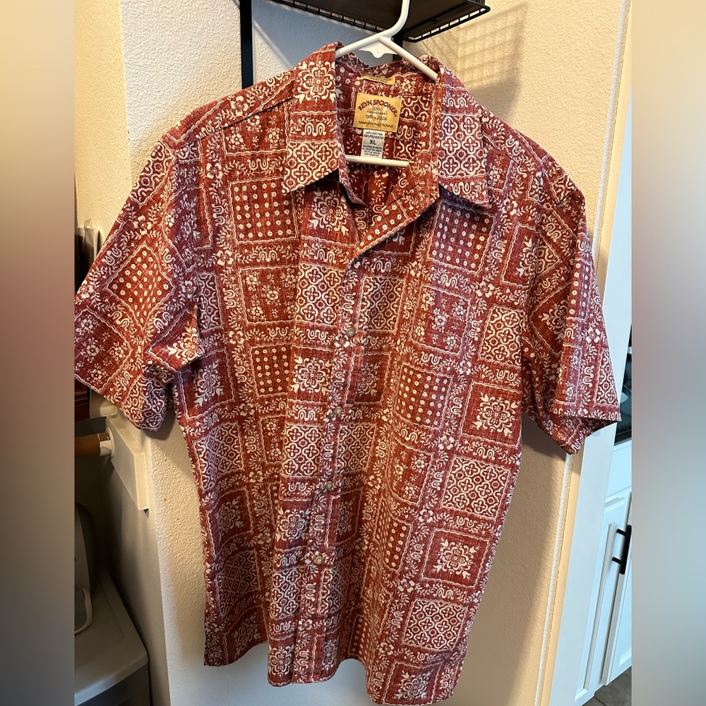 Reyn Spooner Golden Anniversary Limited issue Classic cut Shirt size XL